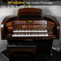 Used Lowrey Majesty Cherry Organ All Inclusive Top Grade Package (SN:510D604H022235) Used Lowrey Majesty Cherry Organ All Inclusive Top Grade Package (SN:510D604H022235)